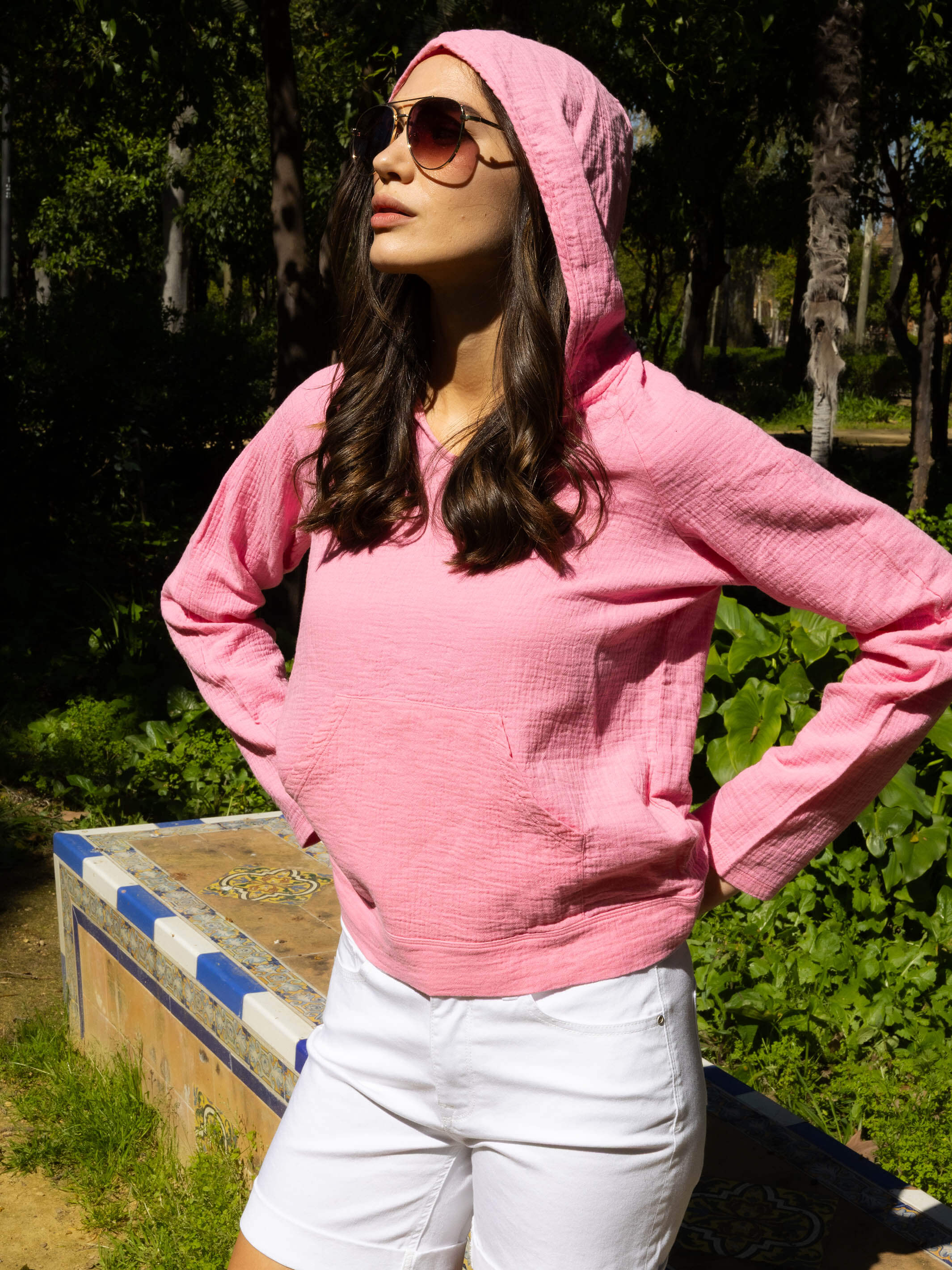 Bubble Cotton Hoodie - Candy - Image 2