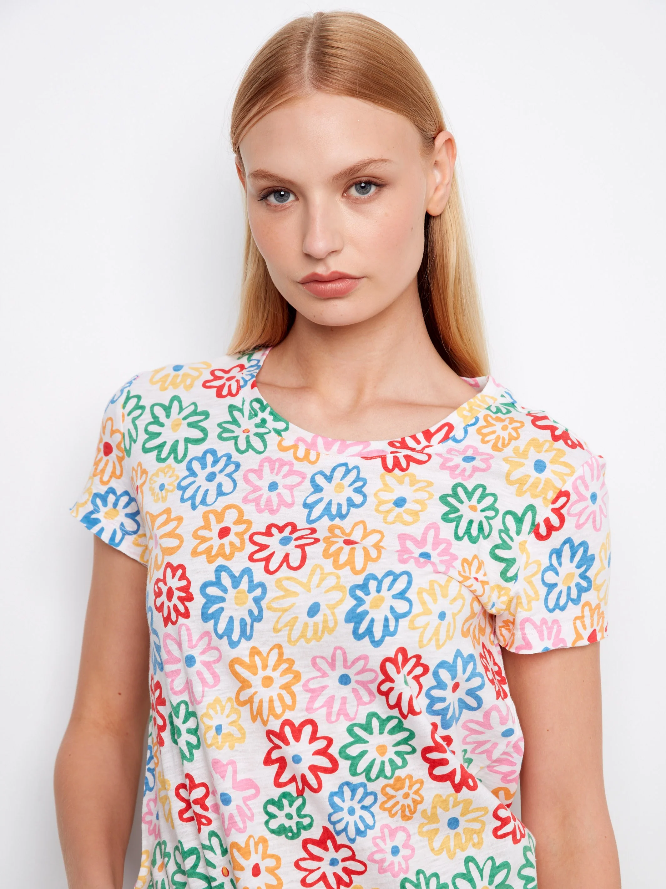 Printed Organic Cotton T-Shirt - Graffiti - Image 3