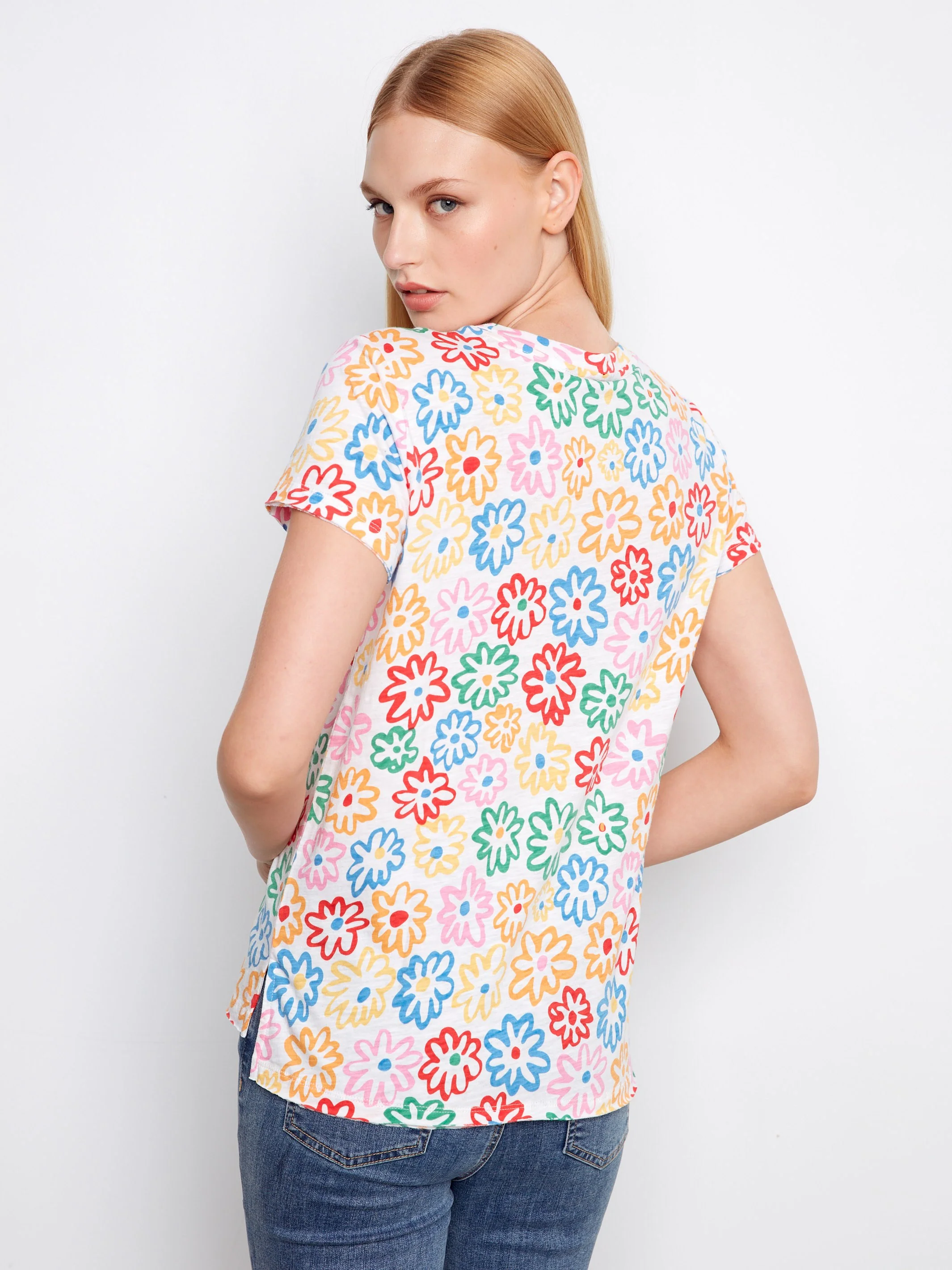 Printed Organic Cotton T-Shirt - Graffiti - Image 4