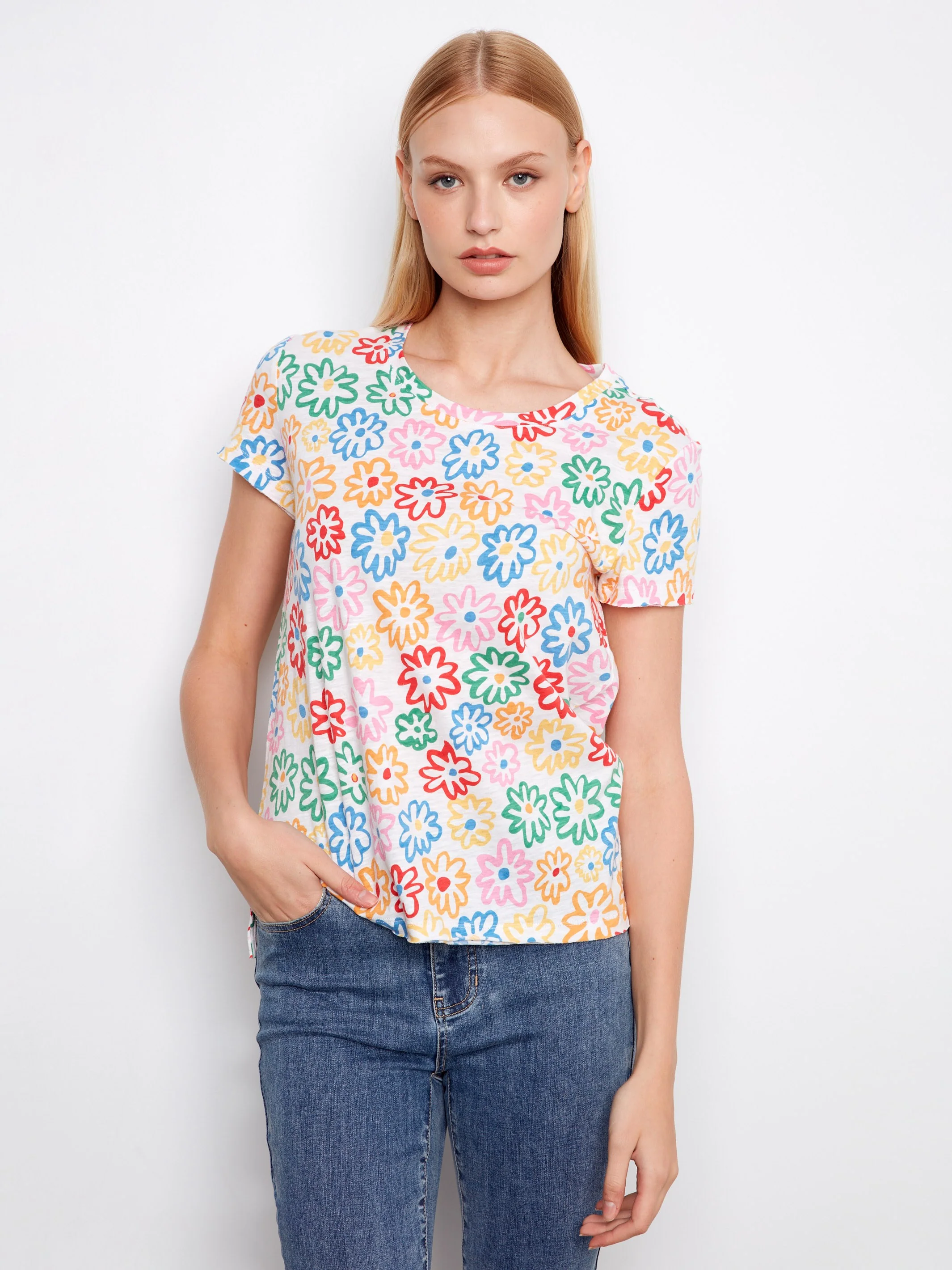 Printed Organic Cotton T-Shirt - Graffiti - Image 5