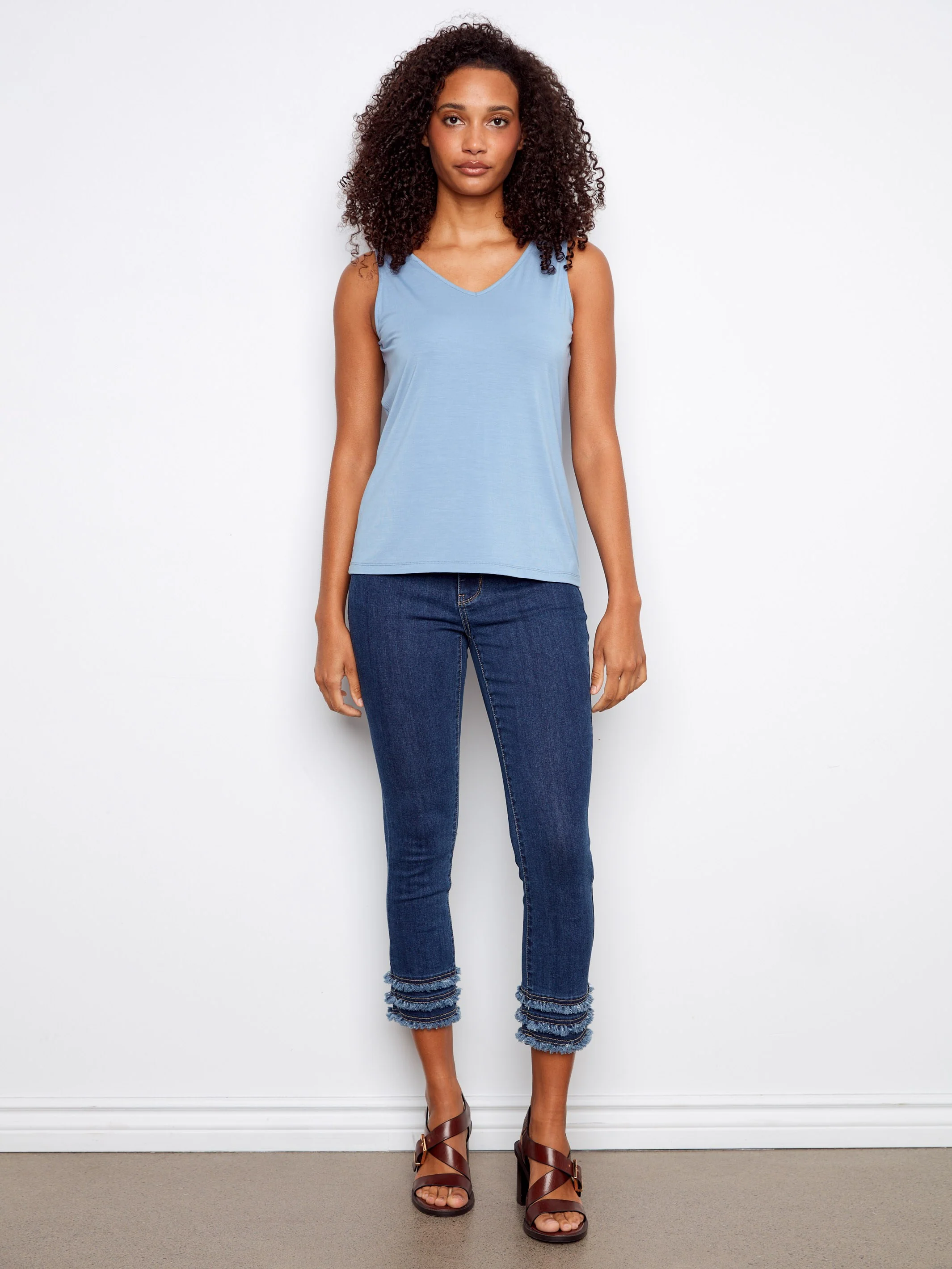 Reversible Bamboo Cami - Haze - Image 3