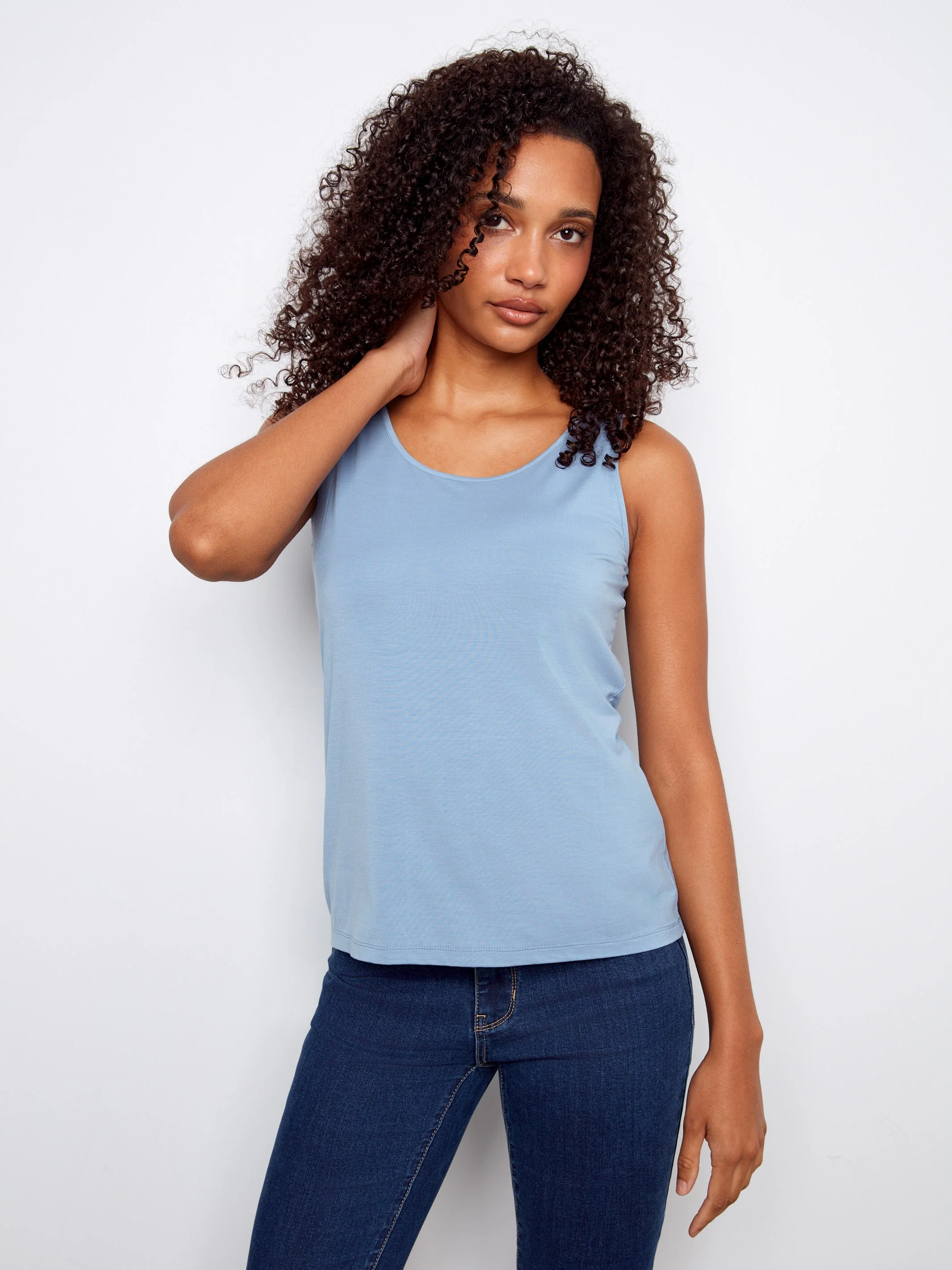 Reversible Bamboo Cami - Haze - Image 5