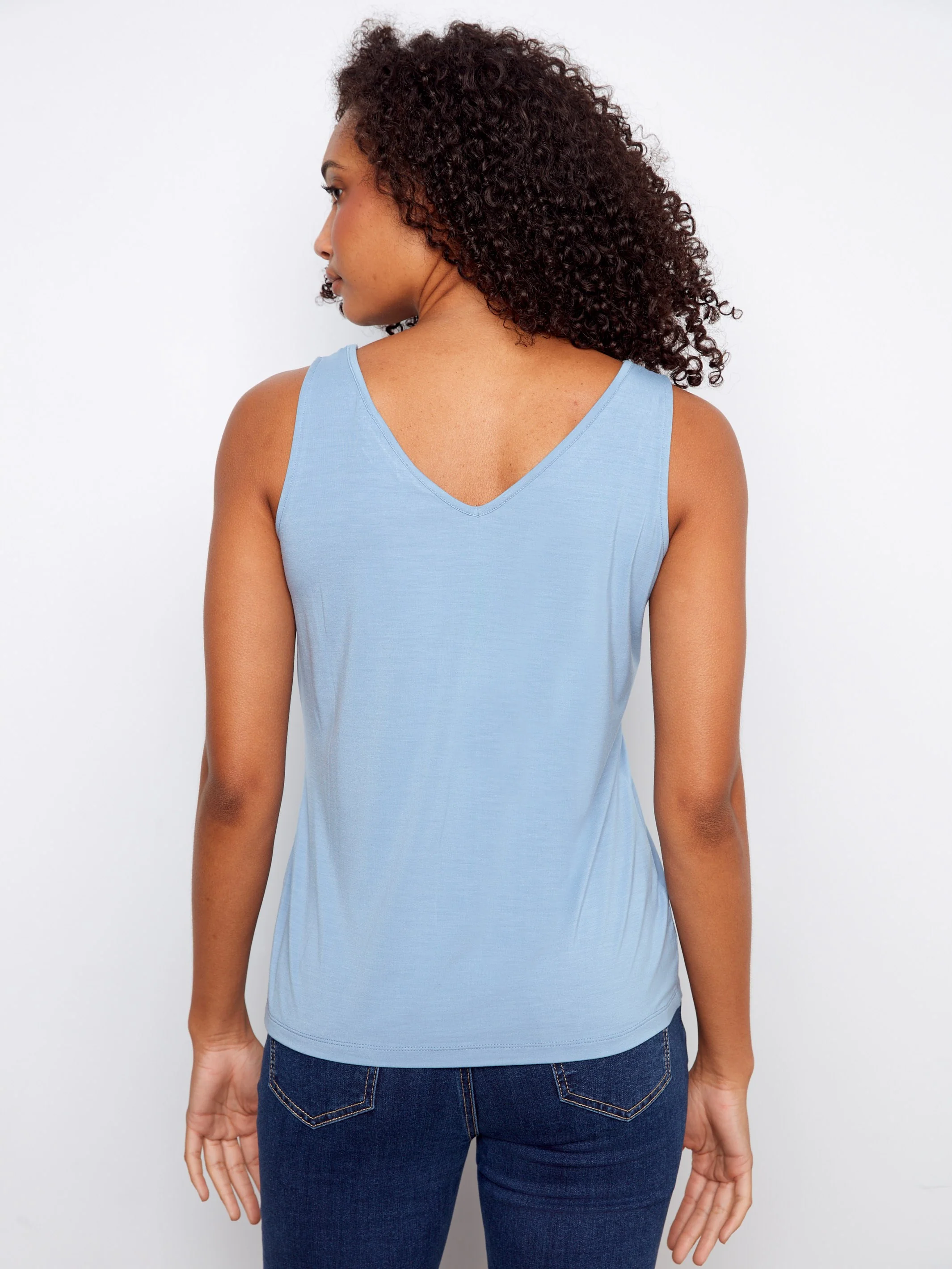 Reversible Bamboo Cami - Haze - Image 6