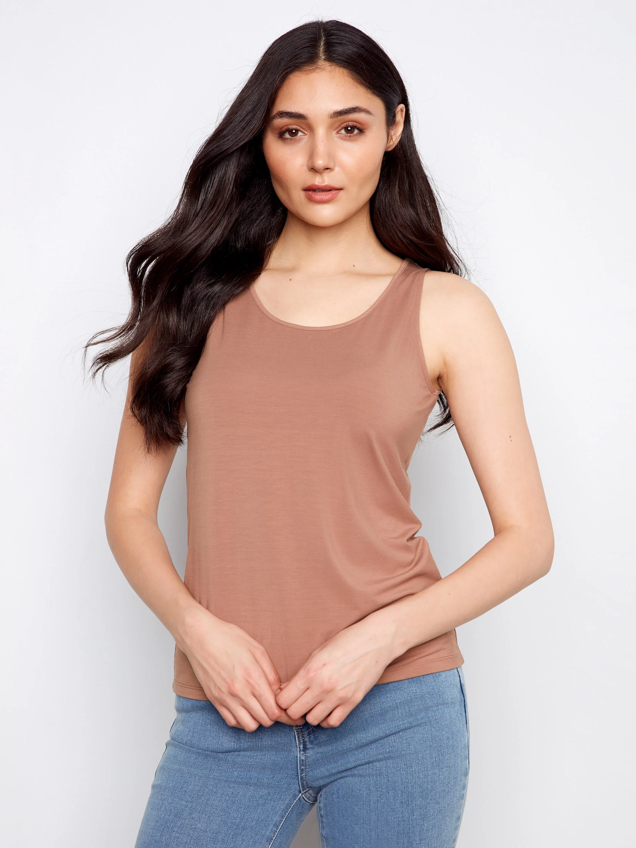 Reversible Bamboo Cami - Desert - Image 5