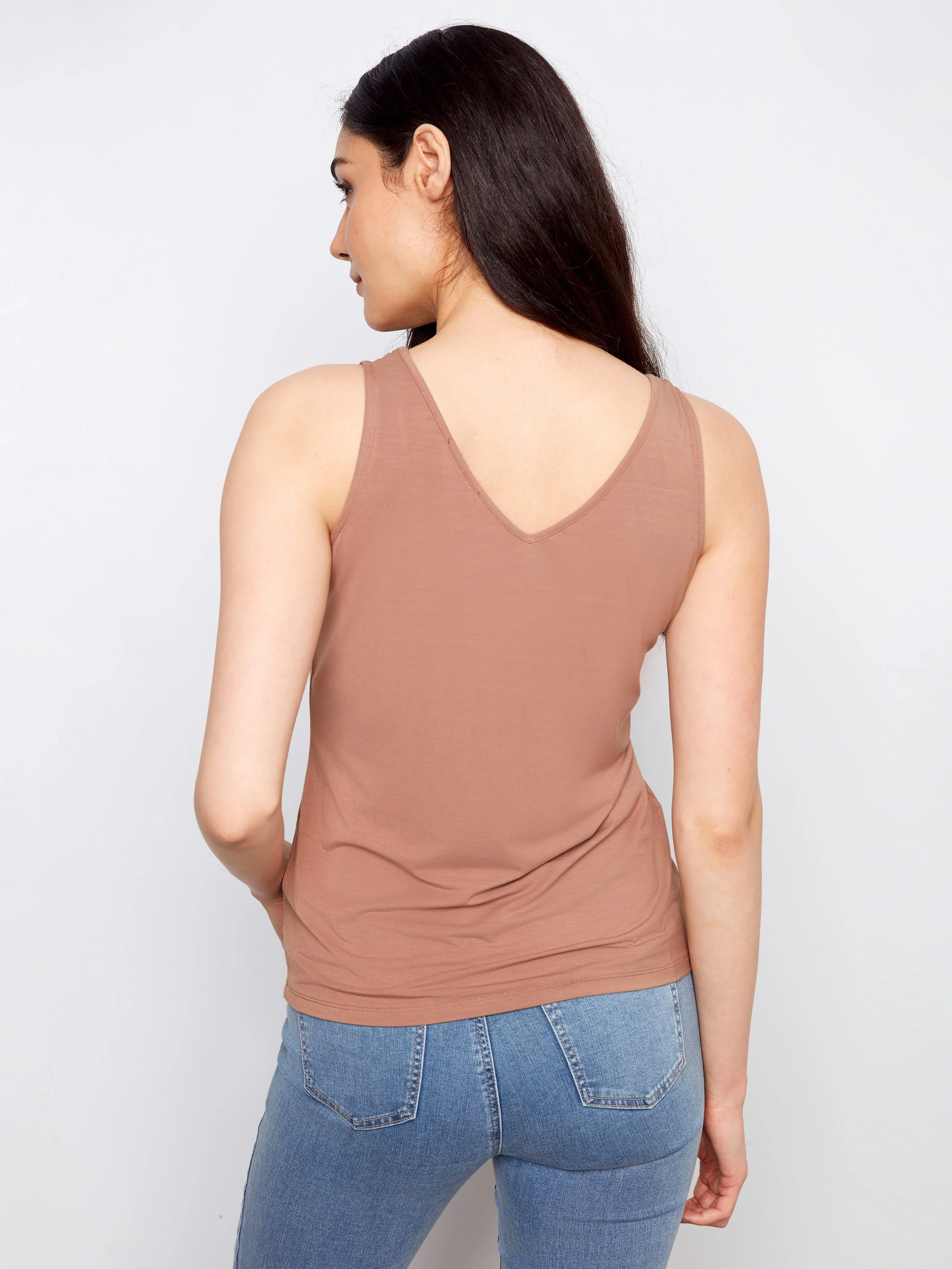 Reversible Bamboo Cami - Desert - Image 6